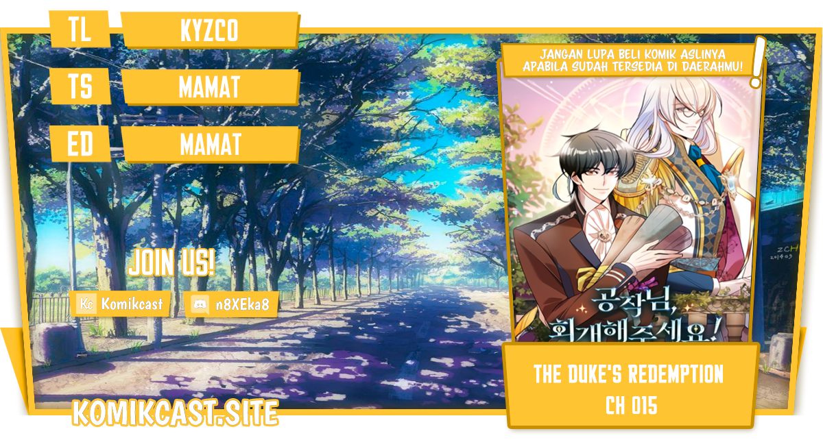 Komik The Duke’s Redemption Chapter 15 gambar nomor 1