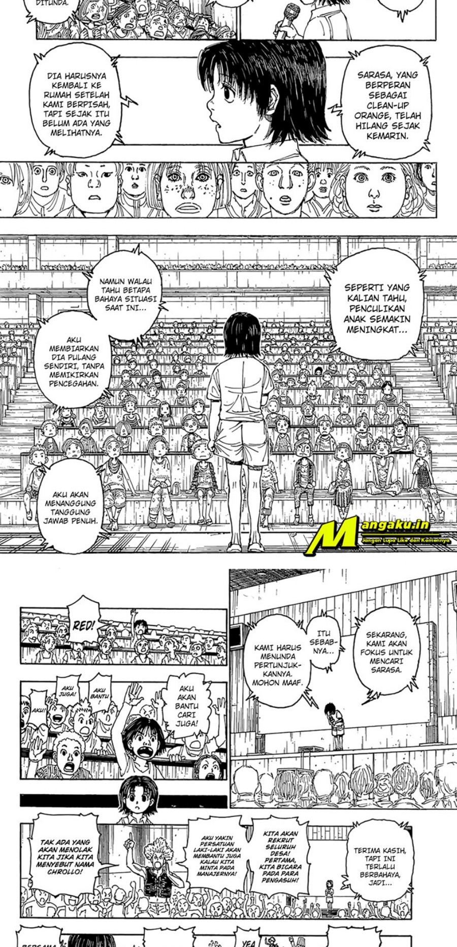 Hunter x Hunter Chapter 397 Gambar 3