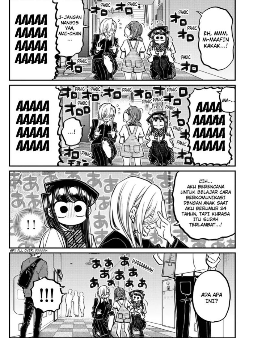 Komi-san wa Komyushou Desu Chapter 384 Gambar 14
