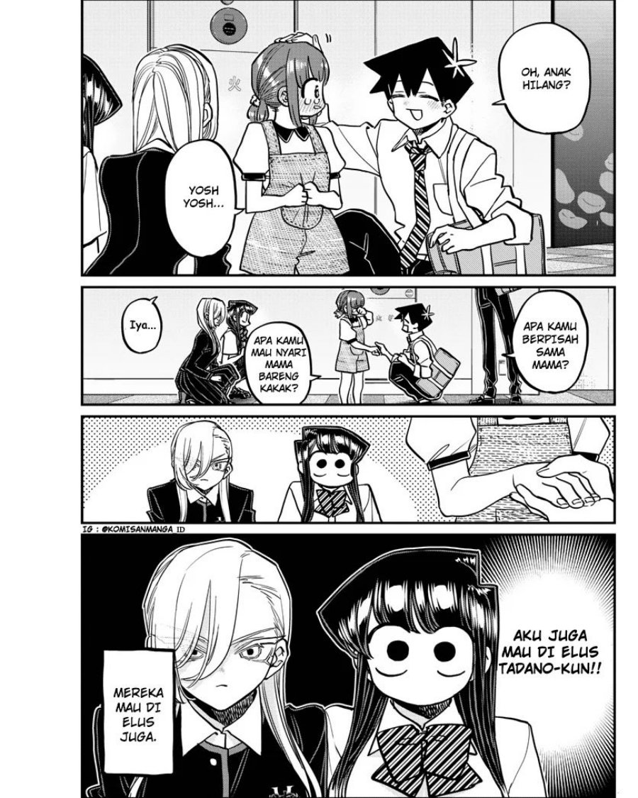 Komi-san wa Komyushou Desu Chapter 384 Gambar 15