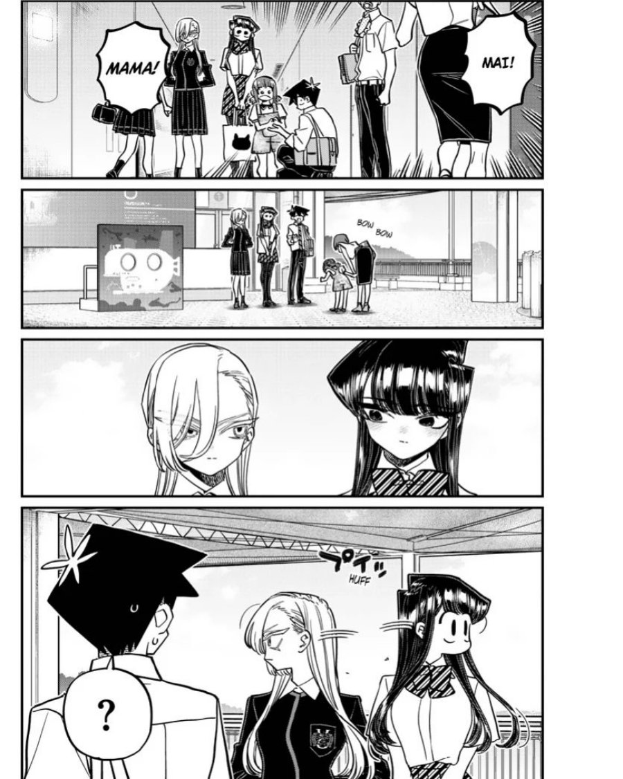 Komi-san wa Komyushou Desu Chapter 384 Gambar 16