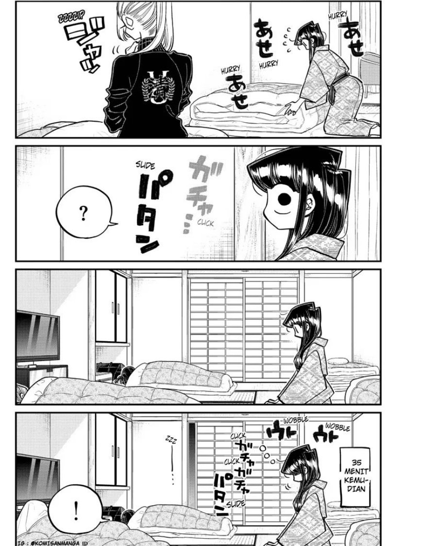 Manga Komi-san wa Komyushou Desu Chapter 384 gambar nomor 2