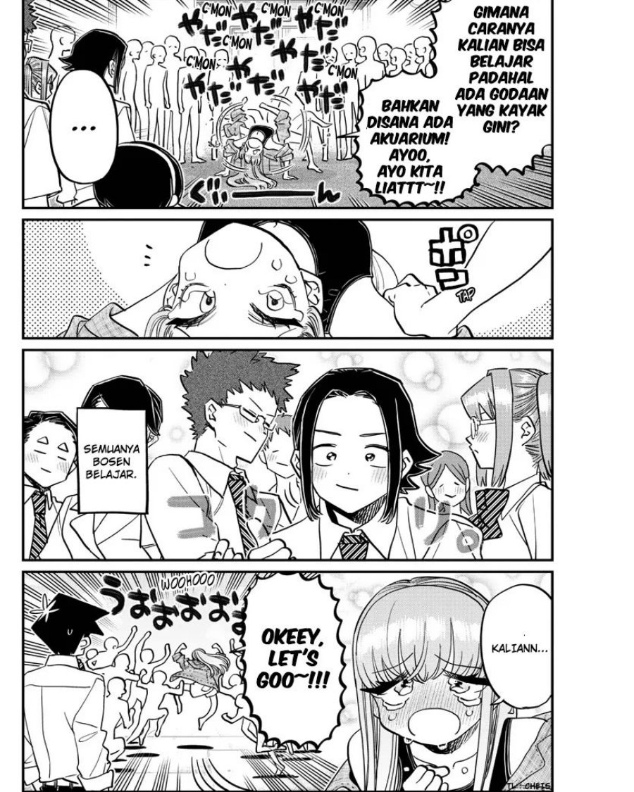 Komi-san wa Komyushou Desu Chapter 384 Gambar 8