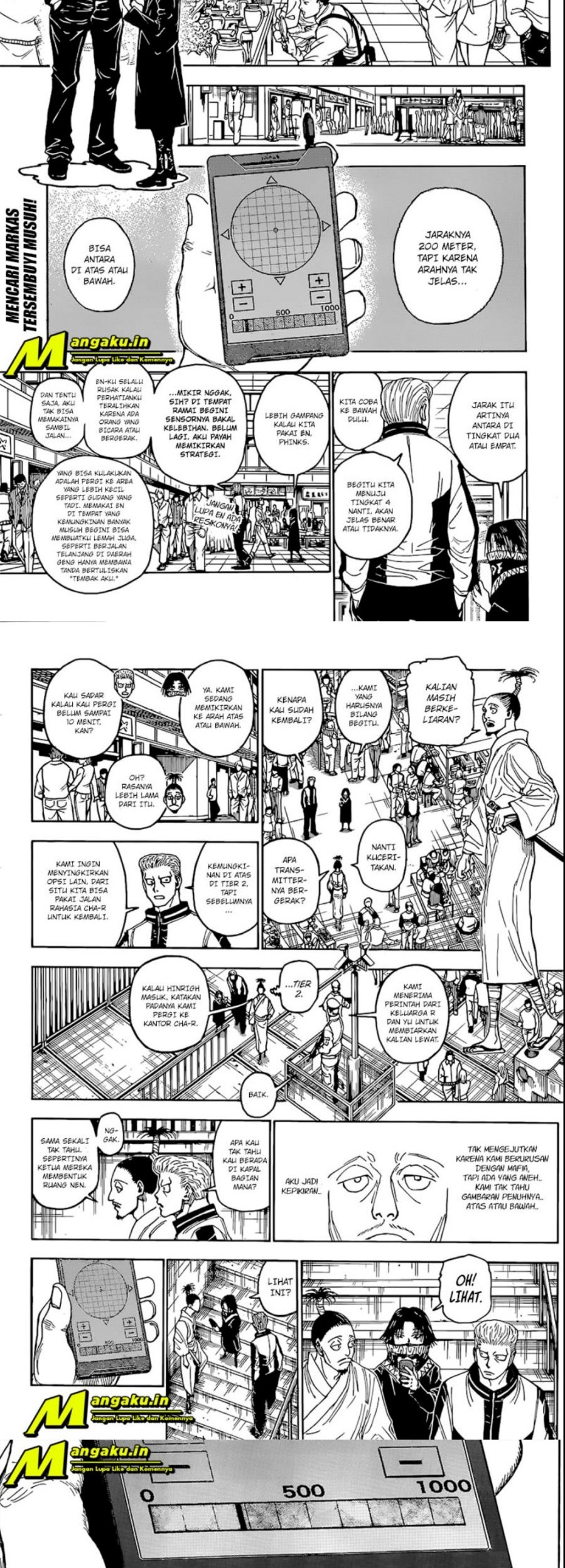 Manga Hunter x Hunter Chapter 400 gambar nomor 2