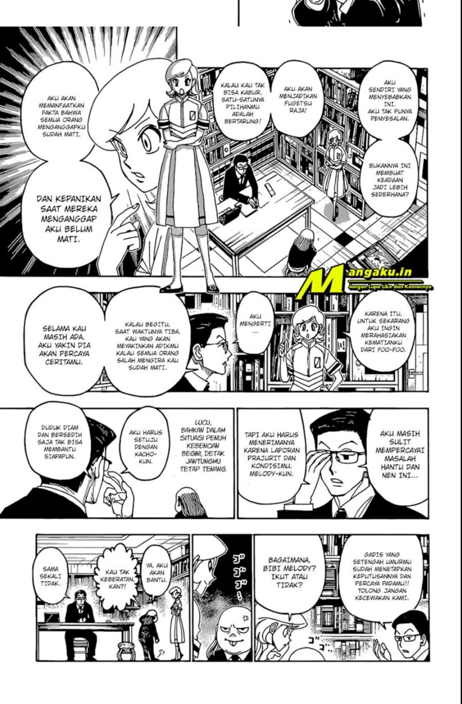 Hunter x Hunter Chapter 400 Gambar 5