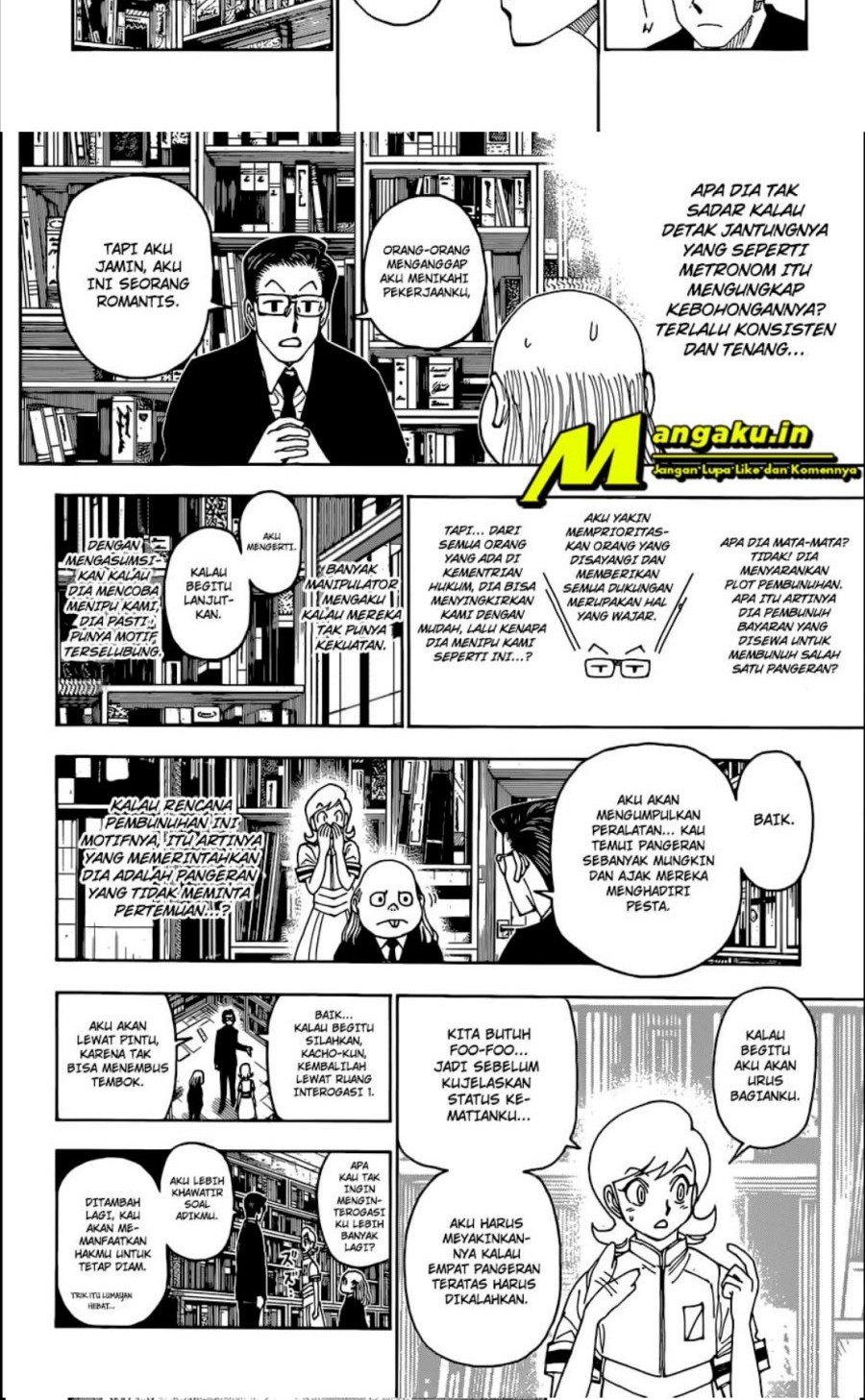 Hunter x Hunter Chapter 400 Gambar 7