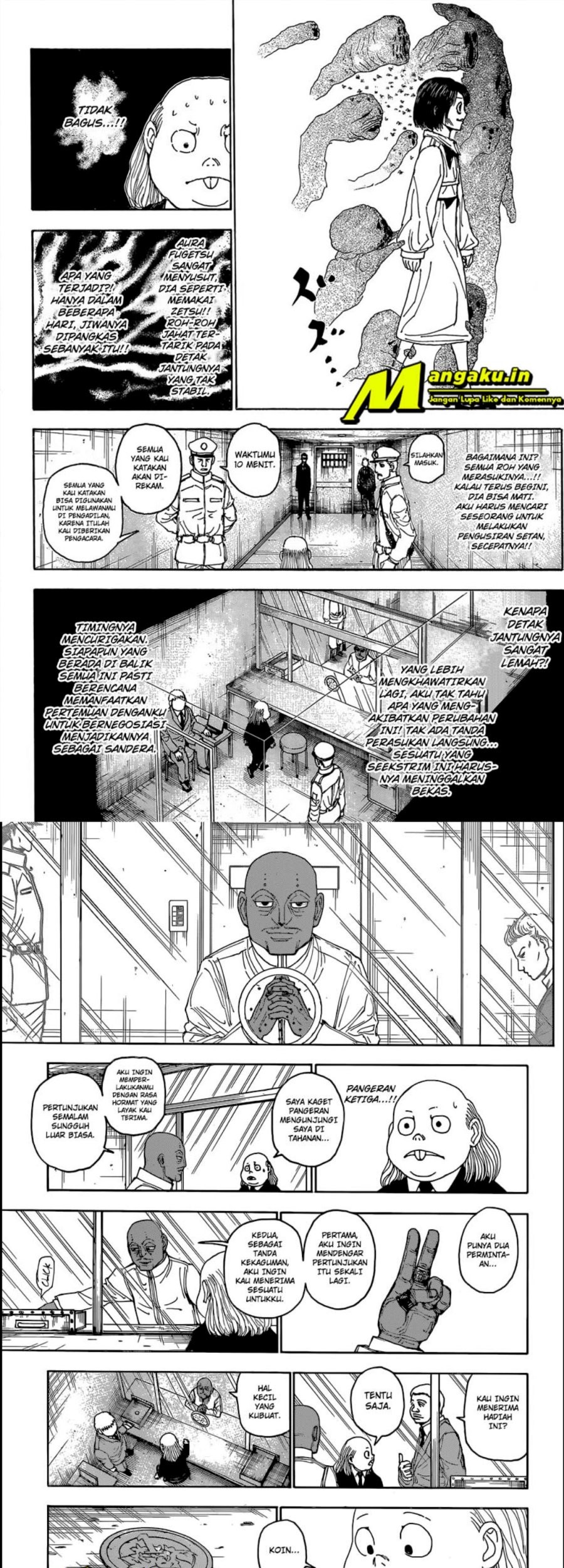 Hunter x Hunter Chapter 400 Gambar 11