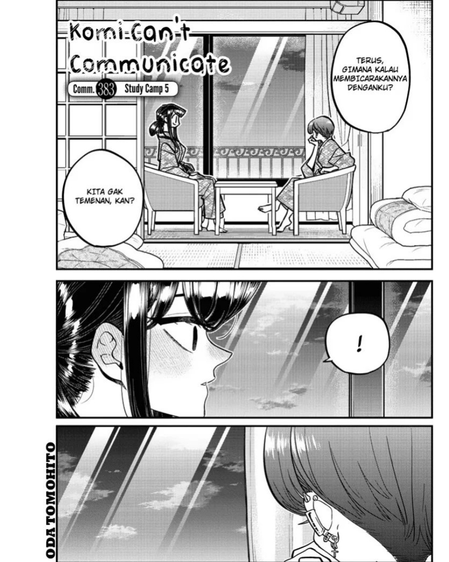 Komik Komi-san wa Komyushou Desu Chapter 383 gambar nomor 1