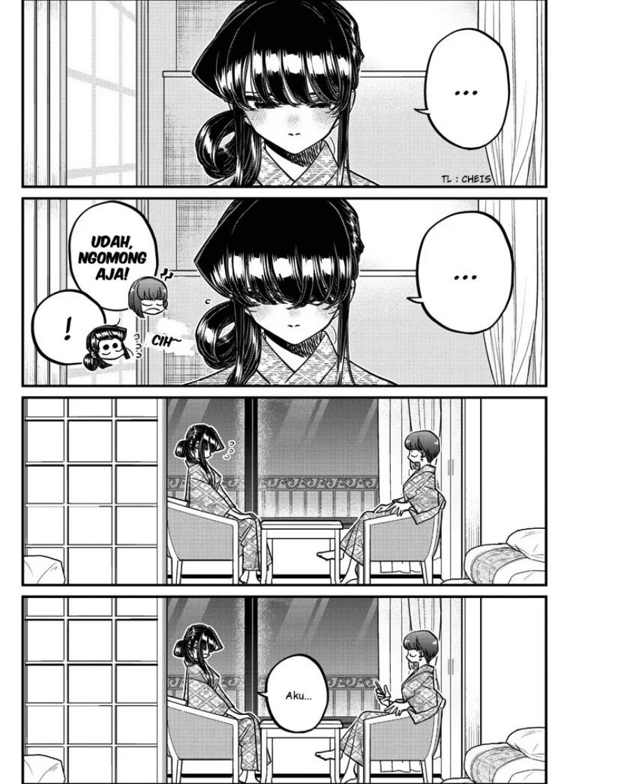 Manga Komi-san wa Komyushou Desu Chapter 383 gambar nomor 2