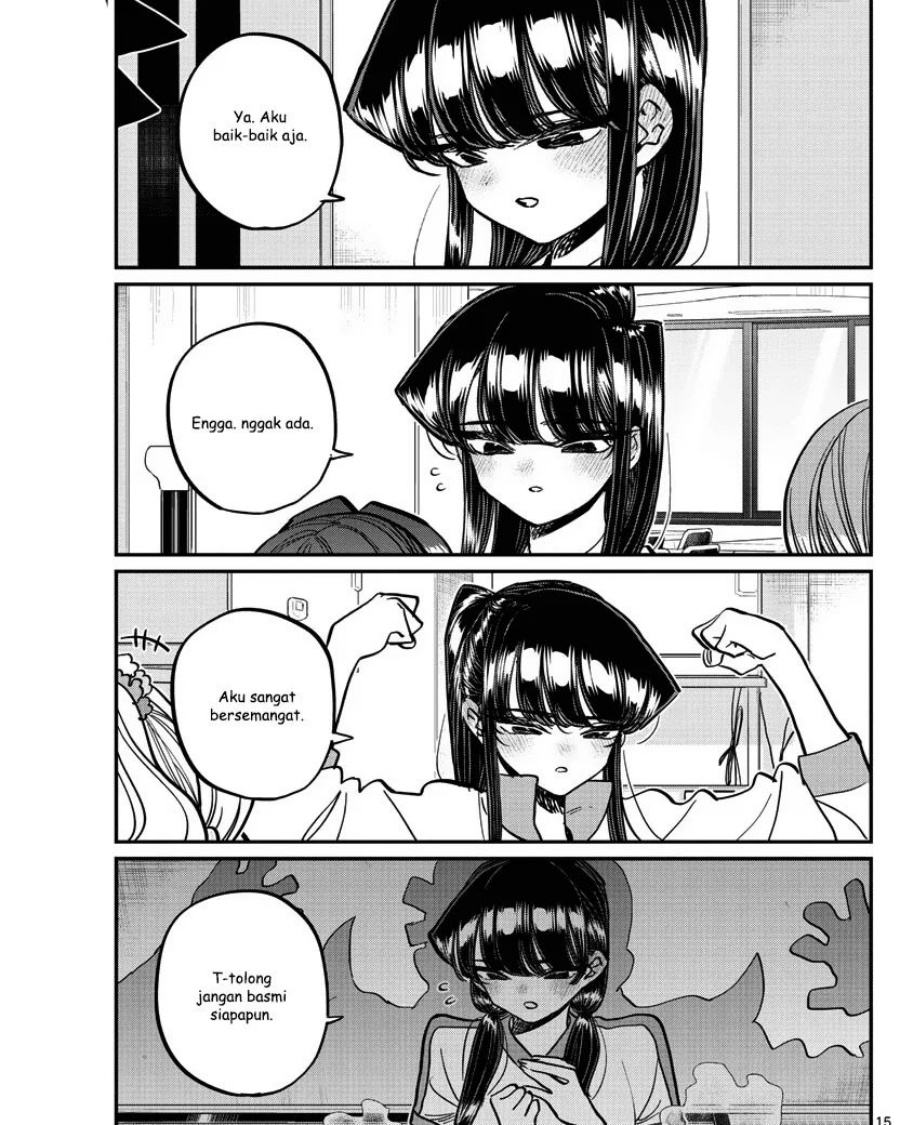 Komi-san wa Komyushou Desu Chapter 382 Gambar 15