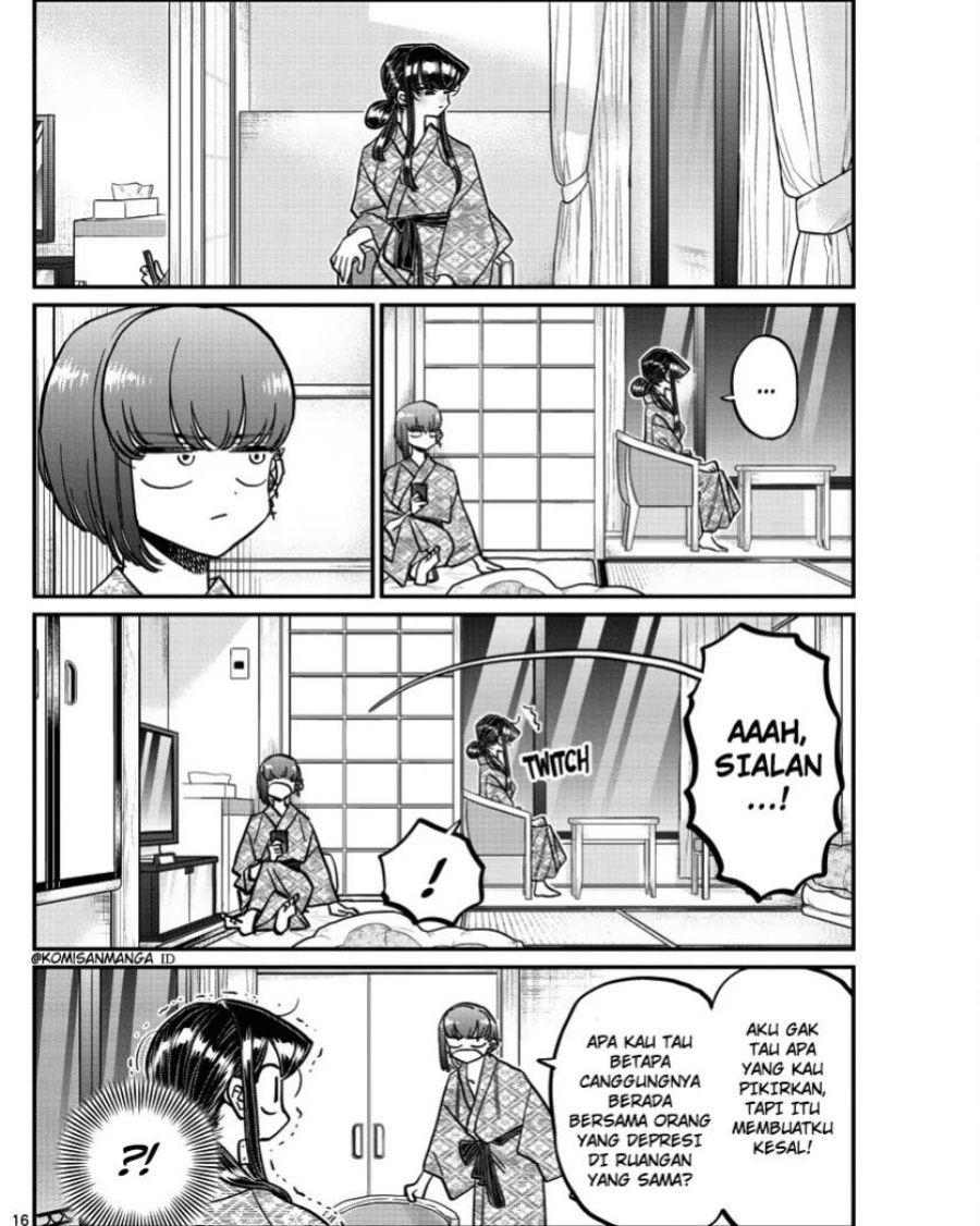Komi-san wa Komyushou Desu Chapter 382 Gambar 16