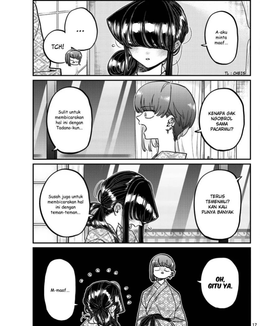 Komi-san wa Komyushou Desu Chapter 382 Gambar 17