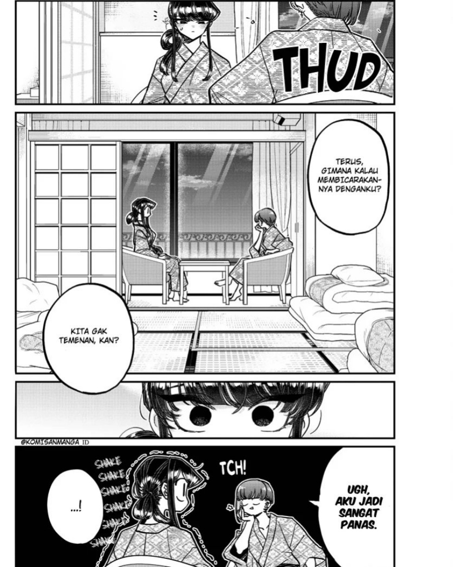 Komi-san wa Komyushou Desu Chapter 382 Gambar 18