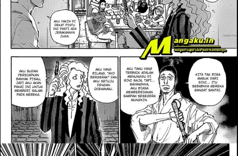 Hunter x Hunter Chapter 399 Gambar 3