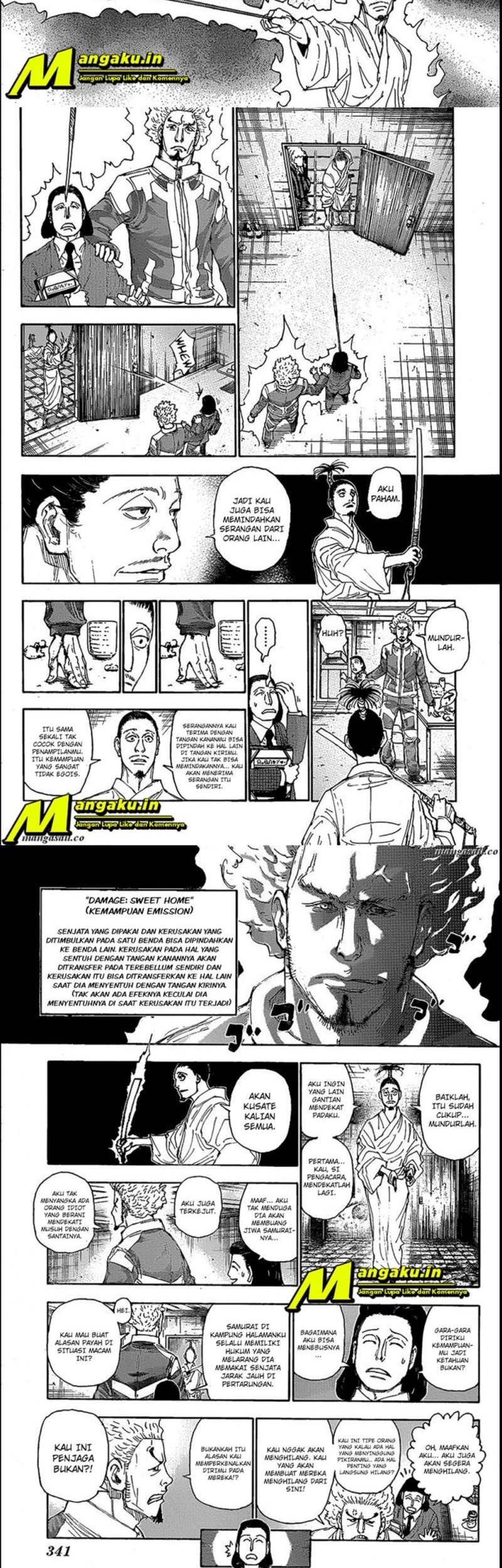 Hunter x Hunter Chapter 399 Gambar 8