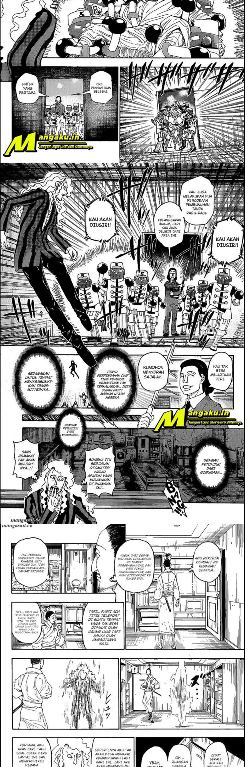 Hunter x Hunter Chapter 399 Gambar 11