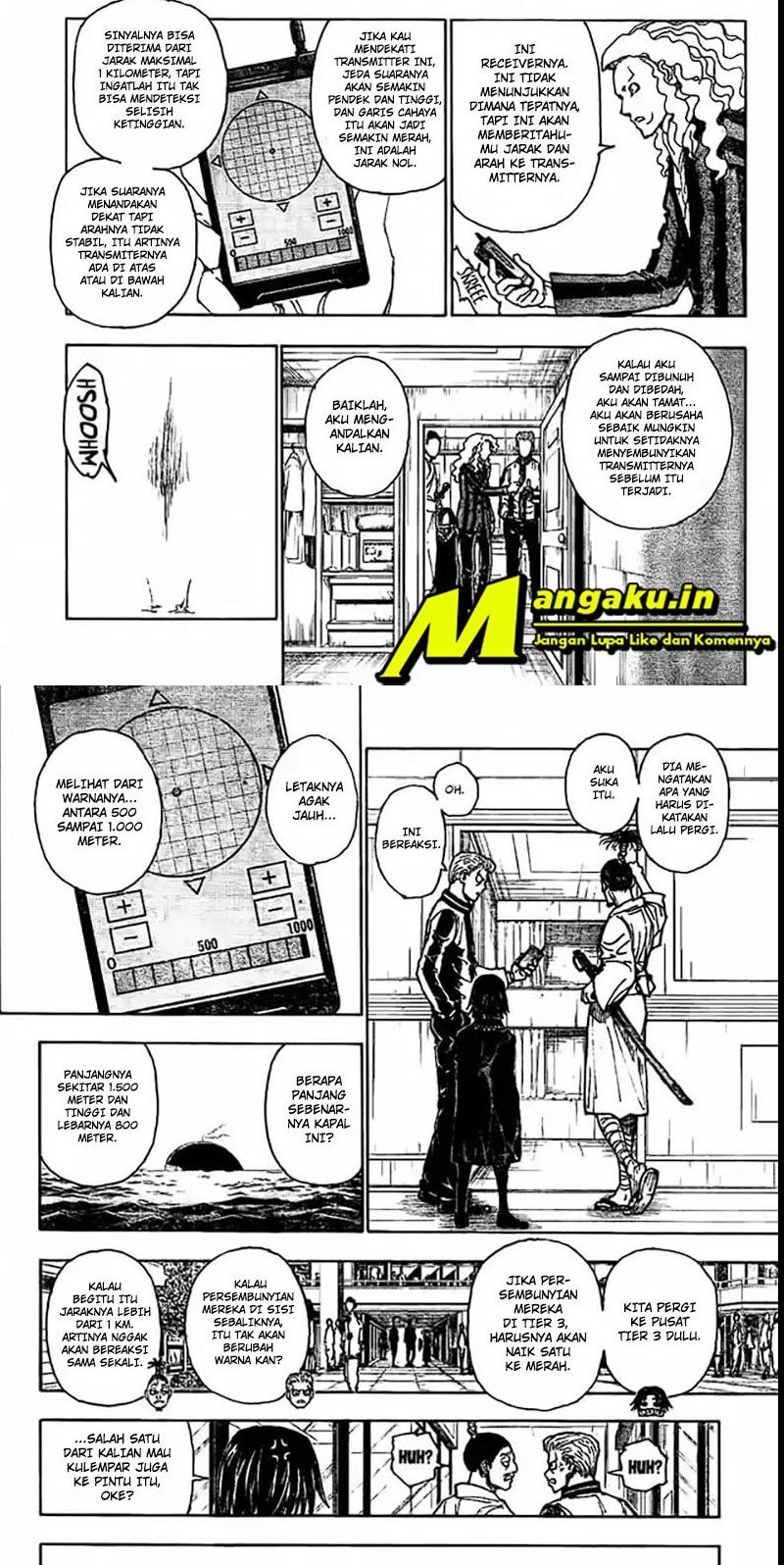 Hunter x Hunter Chapter 398 Gambar 6