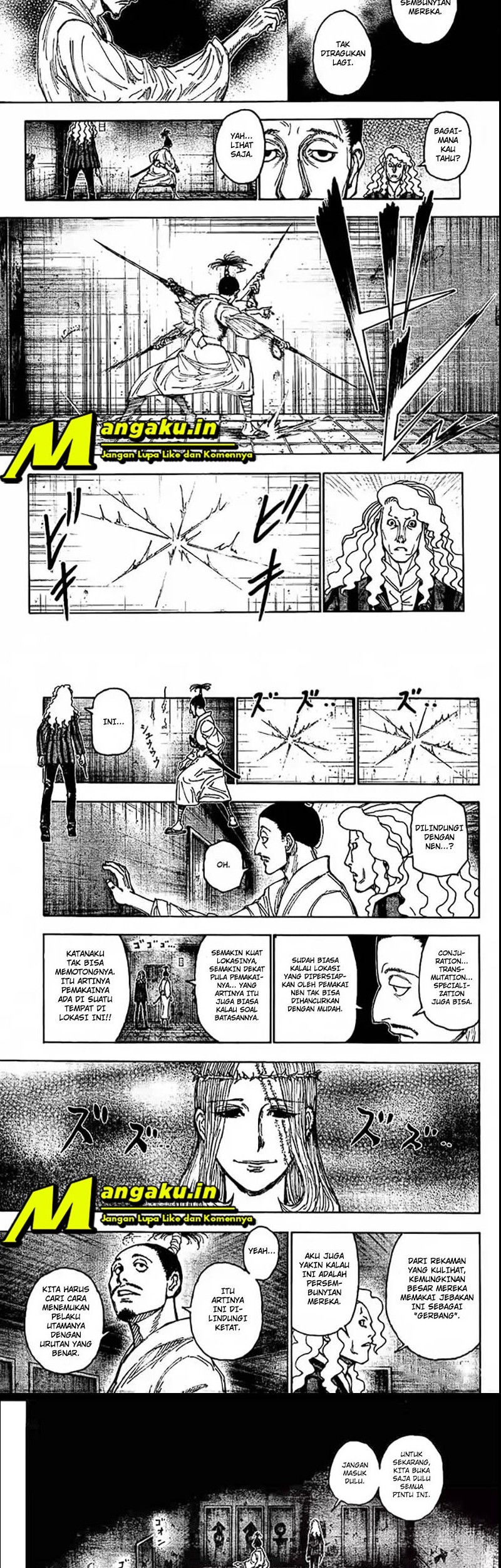 Hunter x Hunter Chapter 398 Gambar 10