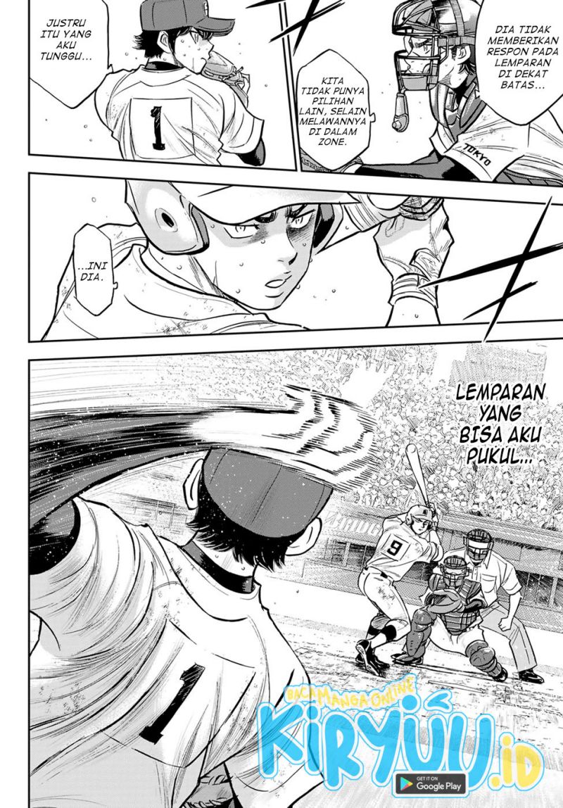 Diamond no Ace Act 2 Chapter 294 Gambar 9