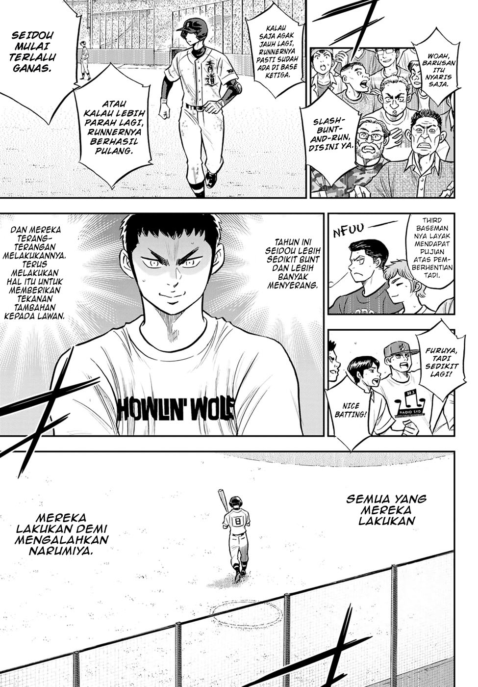 Diamond no Ace Act 2 Chapter 297 Gambar 17