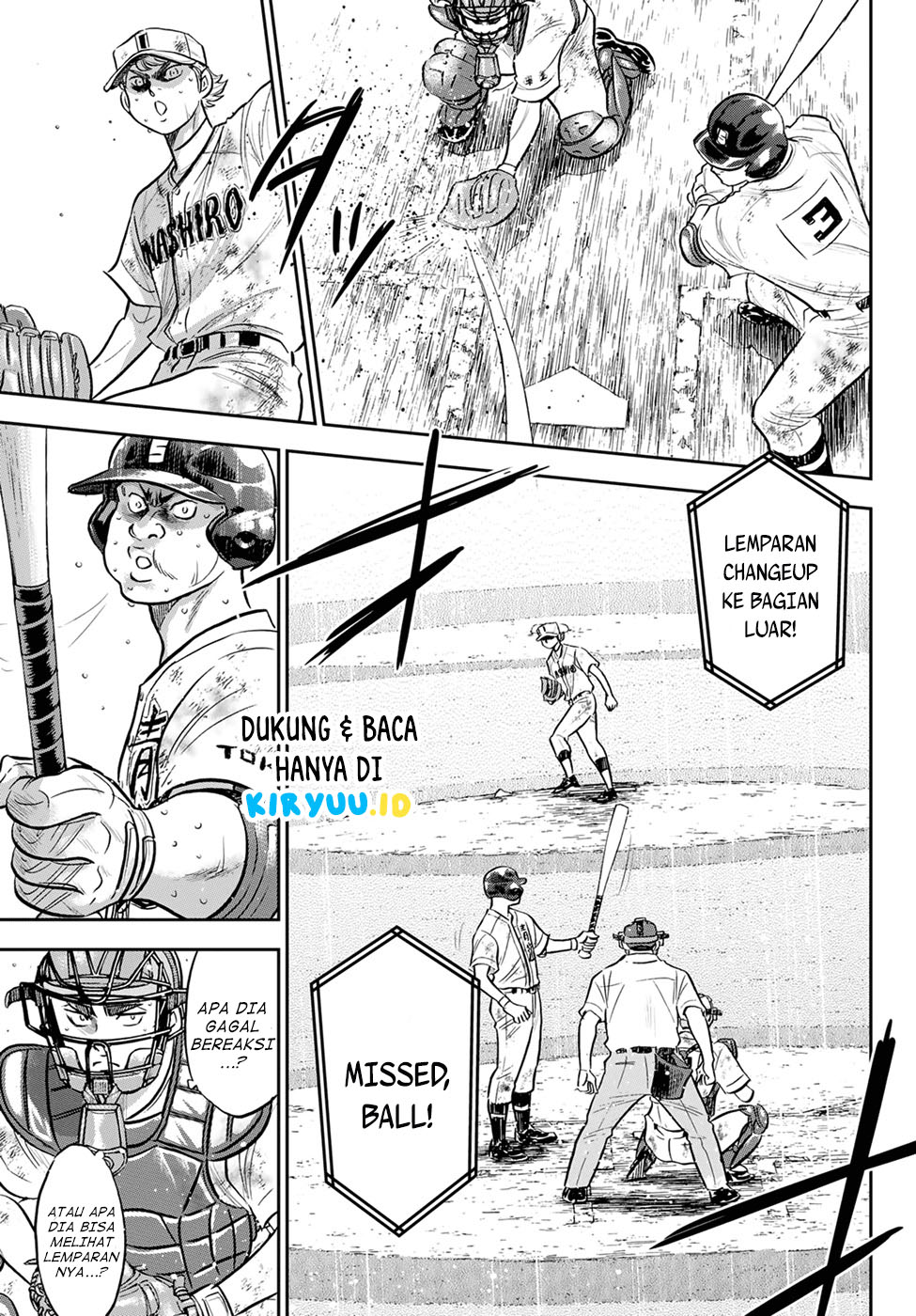Diamond no Ace Act 2 Chapter 297 Gambar 5