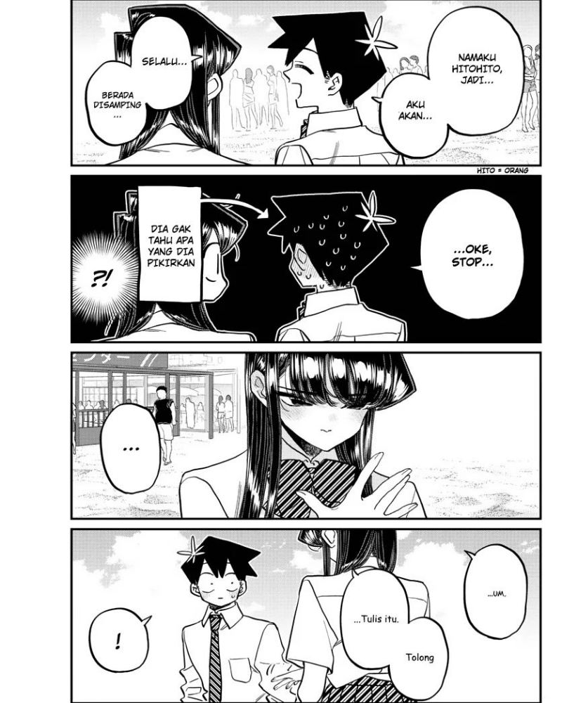 Komi-san wa Komyushou Desu Chapter 386 Gambar 13