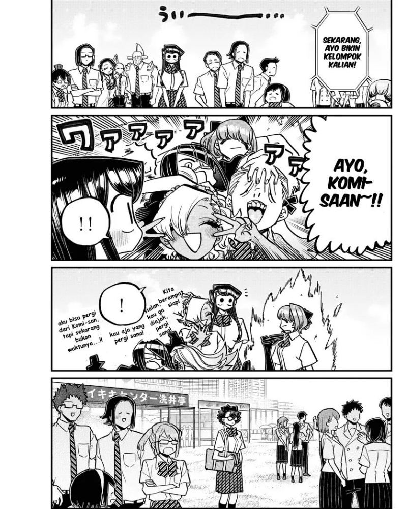 Komi-san wa Komyushou Desu Chapter 386 Gambar 3