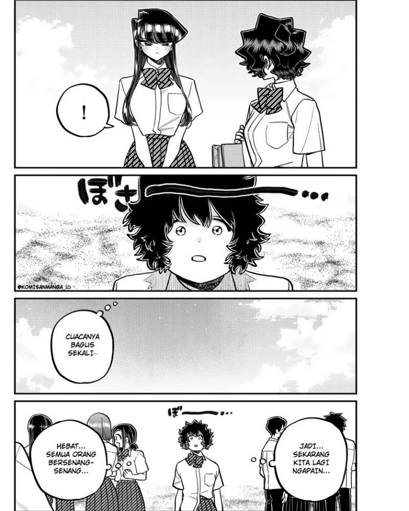 Komi-san wa Komyushou Desu Chapter 386 Gambar 4
