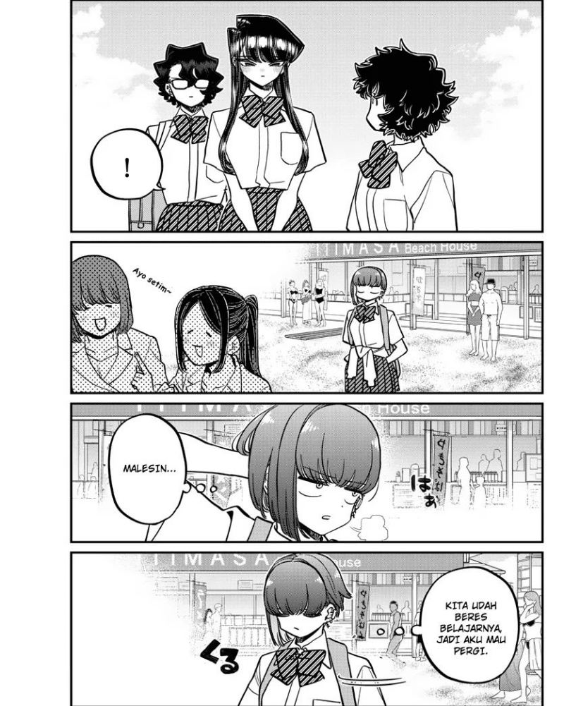 Komi-san wa Komyushou Desu Chapter 386 Gambar 5