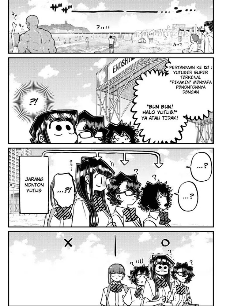 Komi-san wa Komyushou Desu Chapter 386 Gambar 8