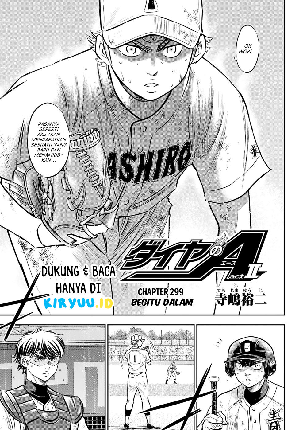 Diamond no Ace Act 2 Chapter 299 Gambar 5