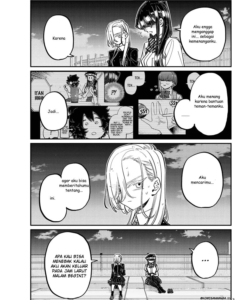 Komi-san wa Komyushou Desu Chapter 389 Gambar 3