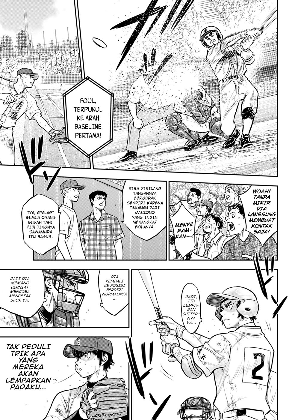Diamond no Ace Act 2 Chapter 301 Gambar 18