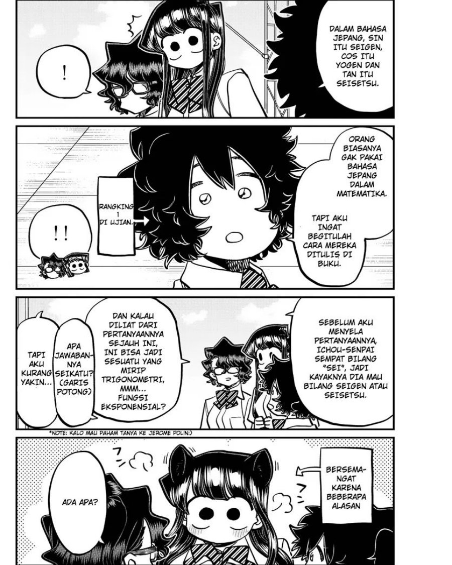 Komi-san wa Komyushou Desu Chapter 387 Gambar 14