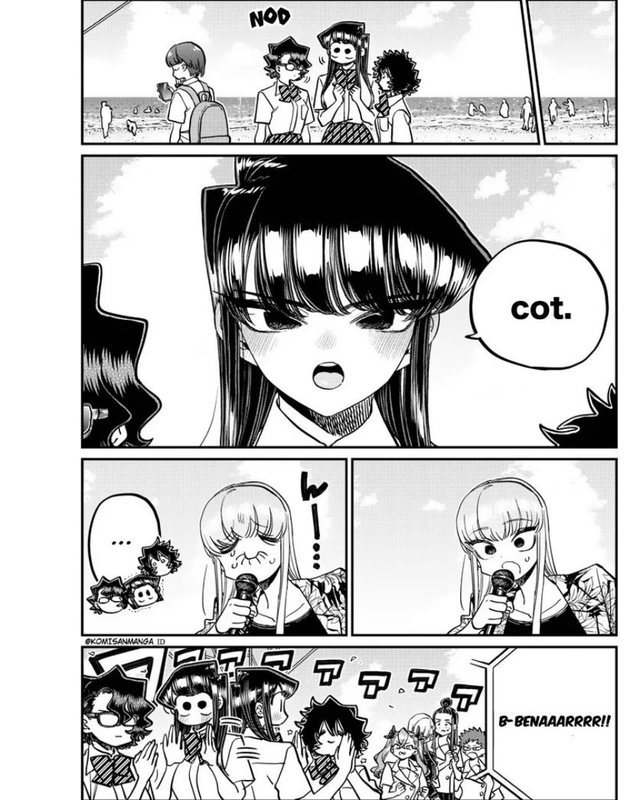 Komi-san wa Komyushou Desu Chapter 387 Gambar 15