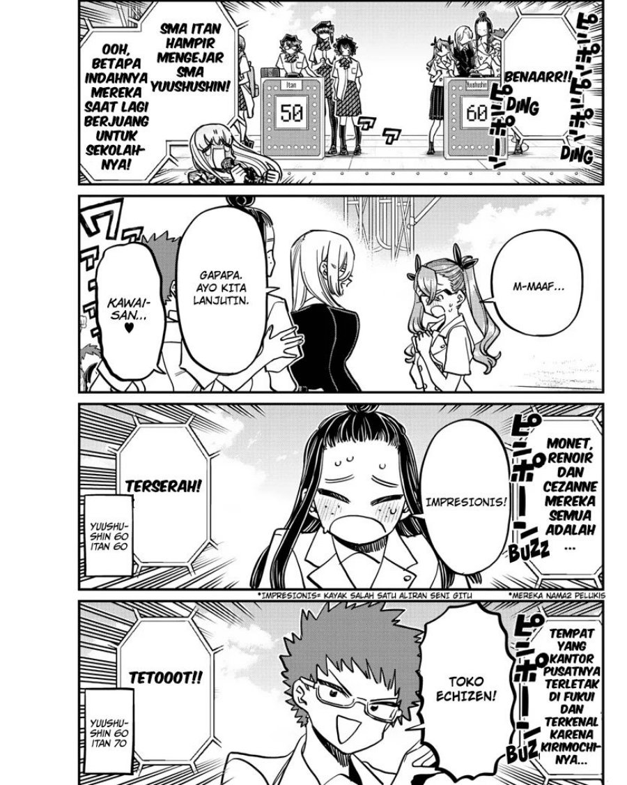 Komi-san wa Komyushou Desu Chapter 387 Gambar 17