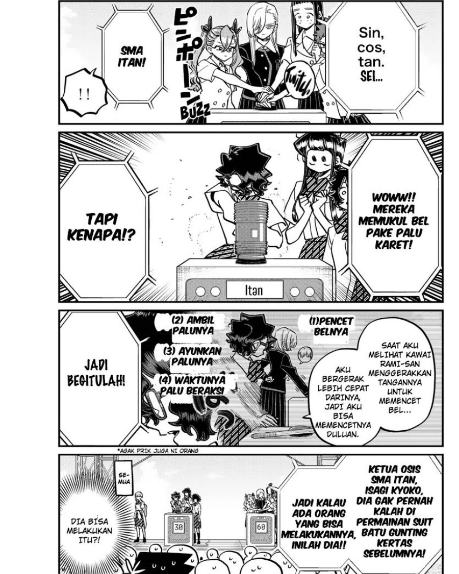 Komi-san wa Komyushou Desu Chapter 387 Gambar 11