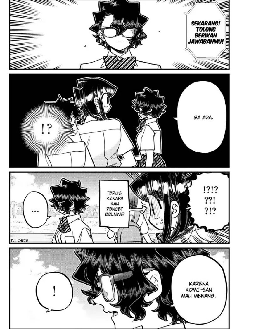 Komi-san wa Komyushou Desu Chapter 387 Gambar 12