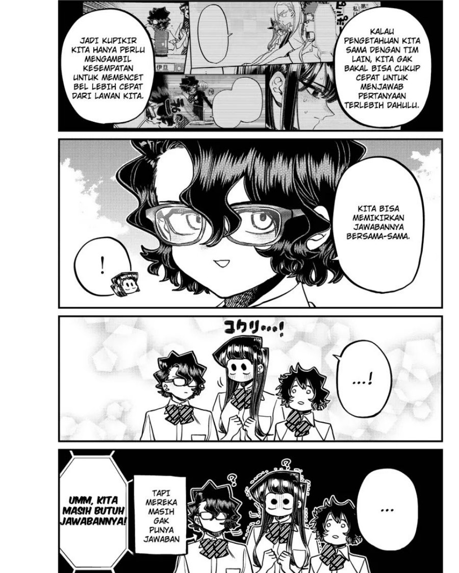 Komi-san wa Komyushou Desu Chapter 387 Gambar 13
