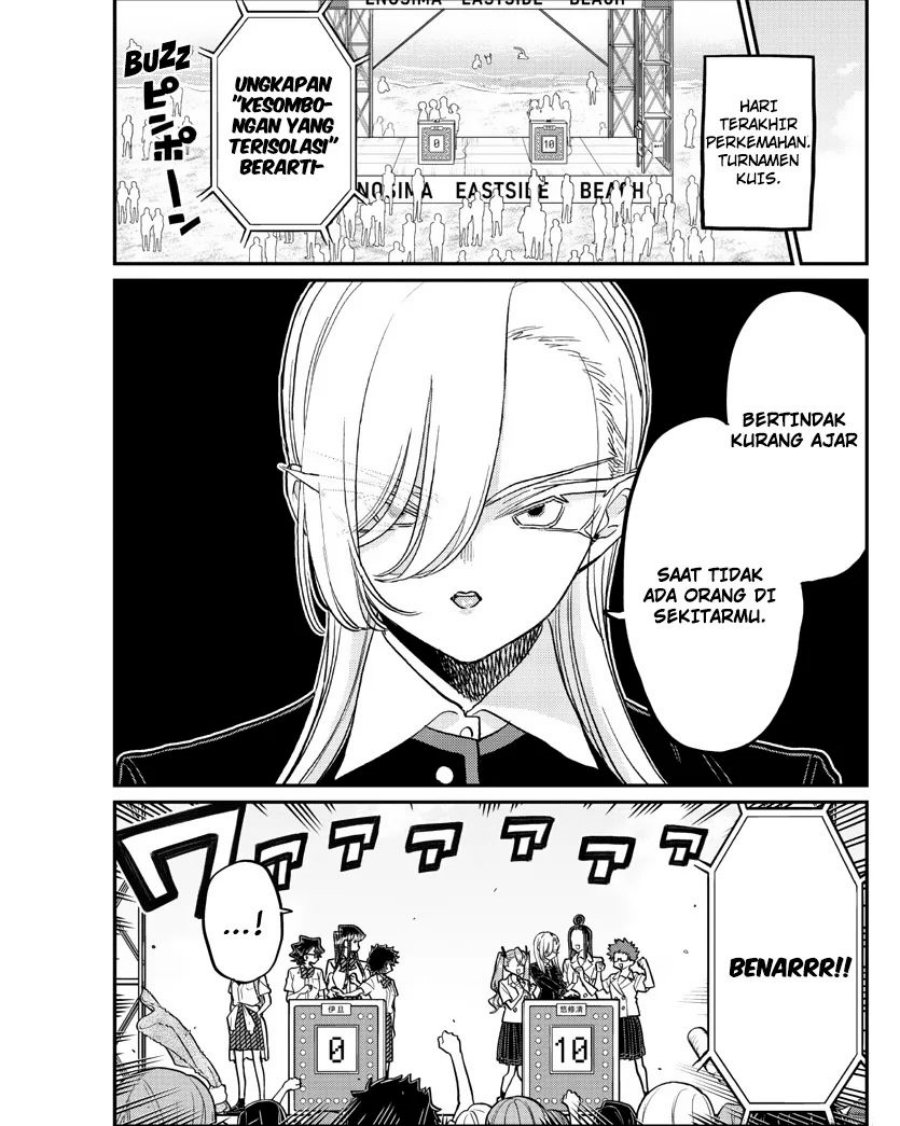 Komi-san wa Komyushou Desu Chapter 387 Gambar 3