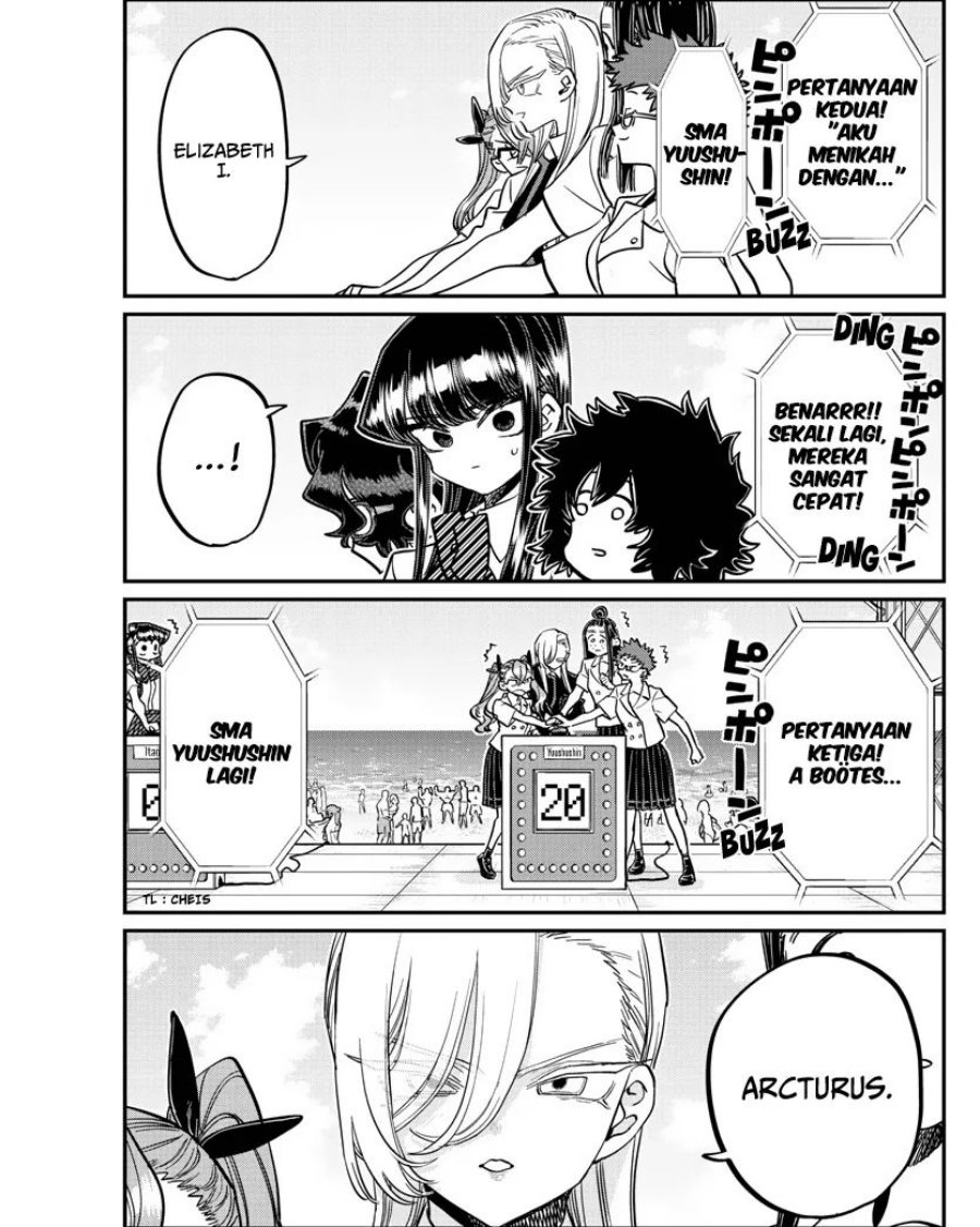 Komi-san wa Komyushou Desu Chapter 387 Gambar 5