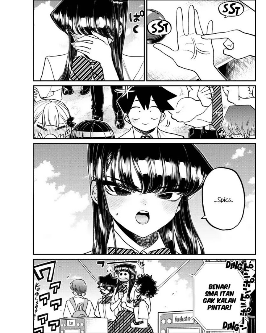 Komi-san wa Komyushou Desu Chapter 387 Gambar 7