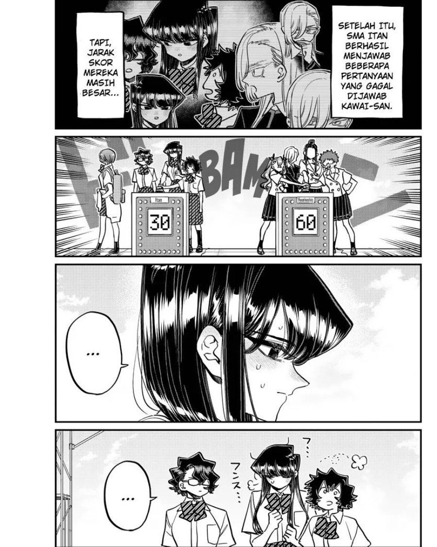 Komi-san wa Komyushou Desu Chapter 387 Gambar 9