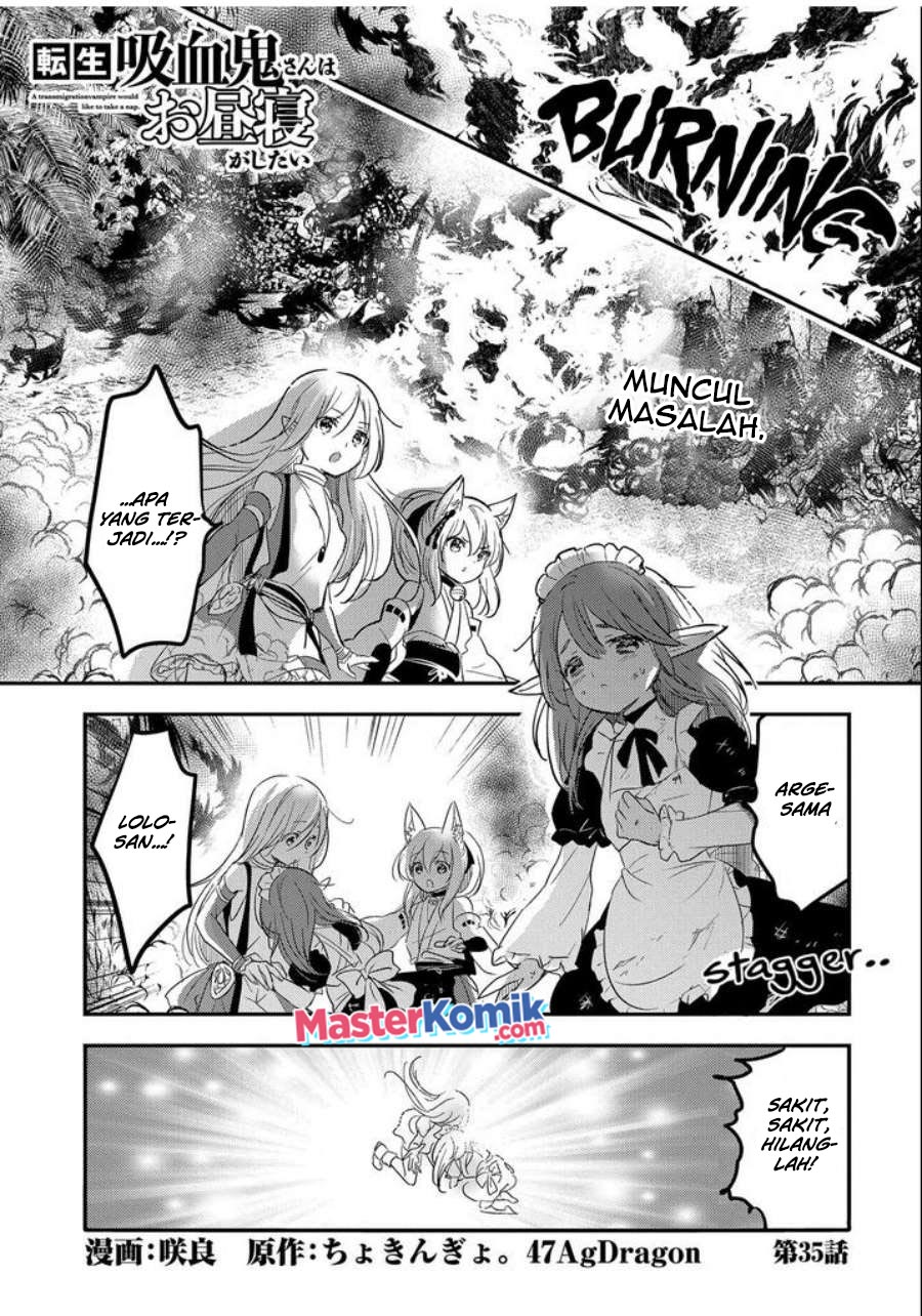 Manga Tensei Kyuuketsukisan wa Ohirune ga Shitai Chapter 35 gambar nomor 2
