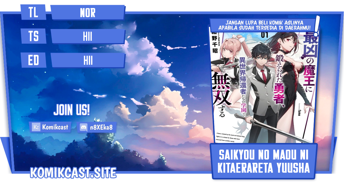 Komik Saikyou No Maou Ni Kitaerareta Yuusha Chapter 11 gambar nomor 1