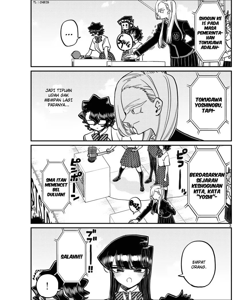 Komi-san wa Komyushou Desu Chapter 388 Gambar 3