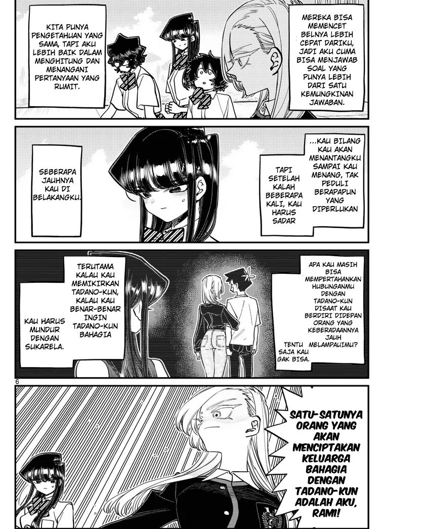 Komi-san wa Komyushou Desu Chapter 388 Gambar 6