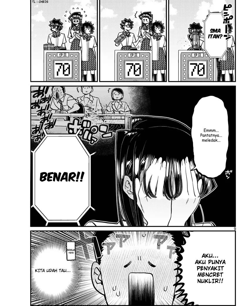 Komi-san wa Komyushou Desu Chapter 388 Gambar 9