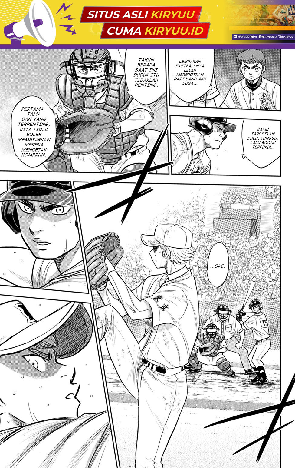 Diamond no Ace Act 2 Chapter 298 Gambar 19