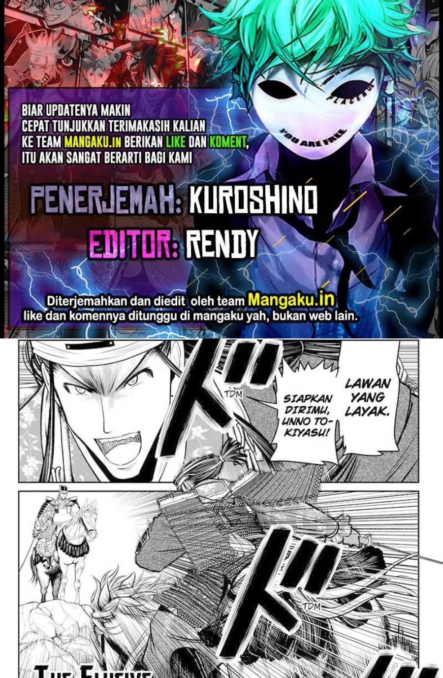 Komik The Elusive Samurai Chapter 76 gambar nomor 1